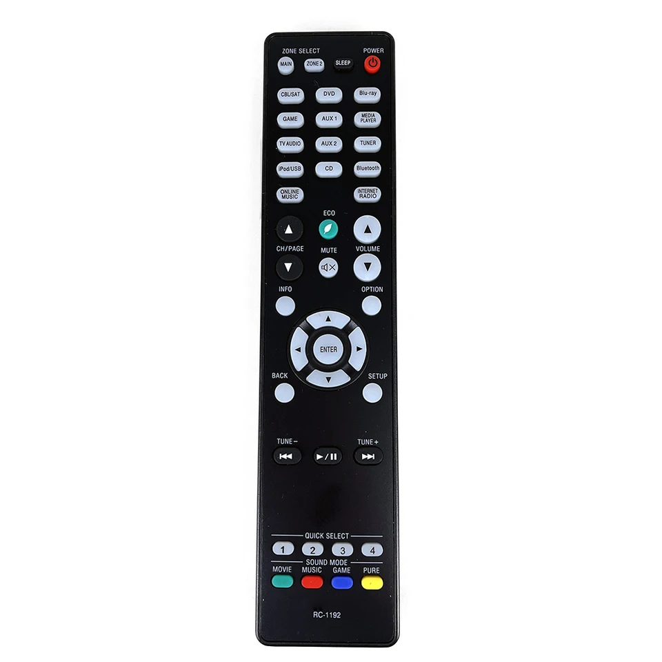 Nové RC-1192 pre Denon Audio Diaľkové ovládanie RC-1184 RC-1193 AVR-S900W AVR-S910W AVR-S920W AVR-X1300W AVR-X2100W AVR-X2200W