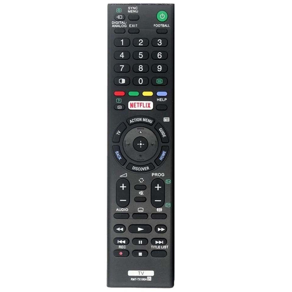 Nové RMT-TX100A nahradilo diaľkové ovládanie pre Sony TV KD-75X8500C KD-49X8300C KD-55X9300C