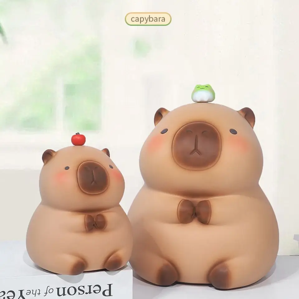 Nové roztomilé Capybara Piggy Bank Domov Dekorácie Desktop Crafty šetriace peniaze banka Darče