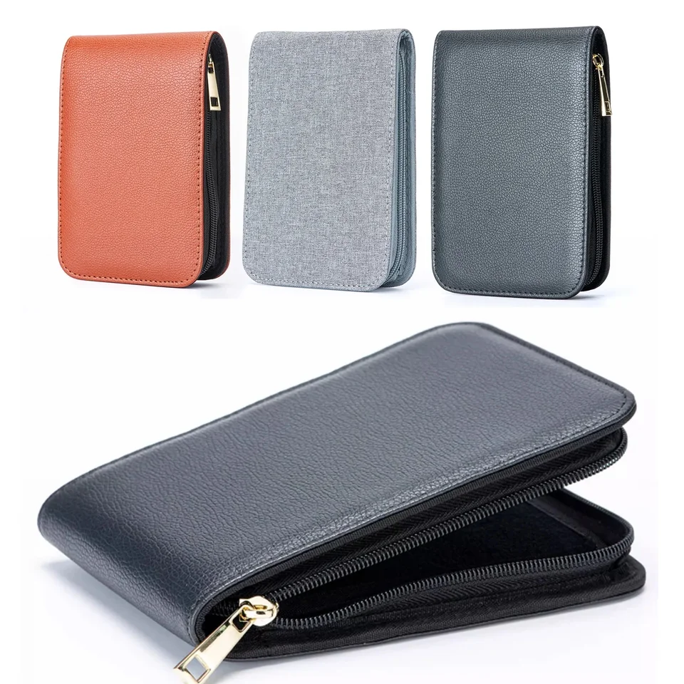 Nové skladovacie vrecko ASVine 12 Storage Bag Pu Pu Canvas Minimalistické vodotesné a prachovo nepremokavé puzdro Per Parce Terry, ochranný vrecko na zips