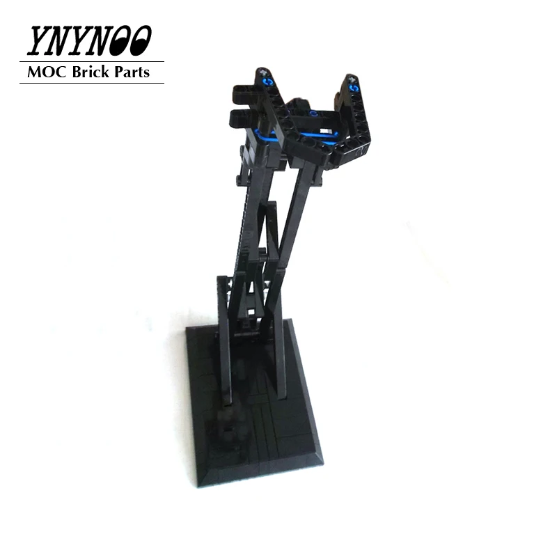 Nové stánok MOC Bracket Building Blocks Blocks DIY Hračky Stojan For Space Wars Series B-Wing 75050 Set Ultimate Collectors Display