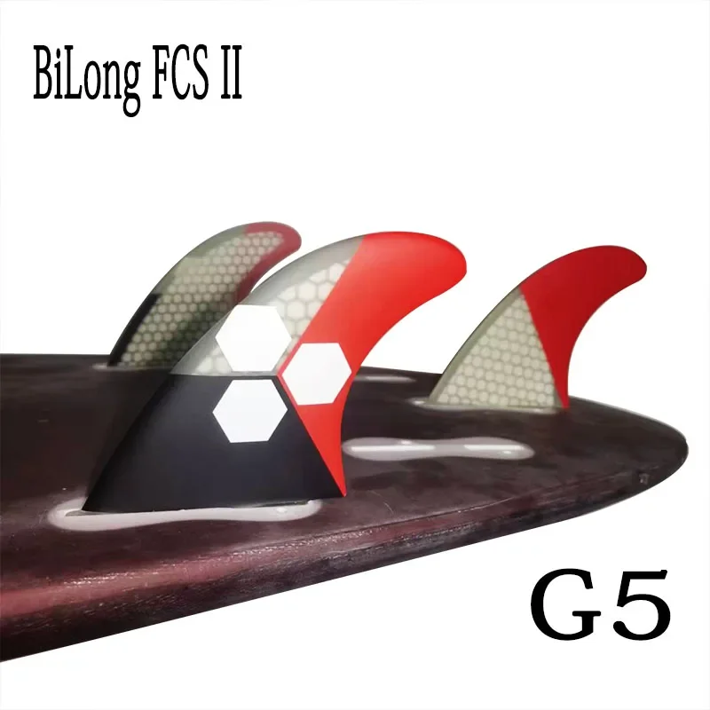 Nové surfové plutvy 3ks set bilong fcs ii g3 g5 g7 thruster laminárny laminát voštička SML SML Quilhas surf fin elektrický surf