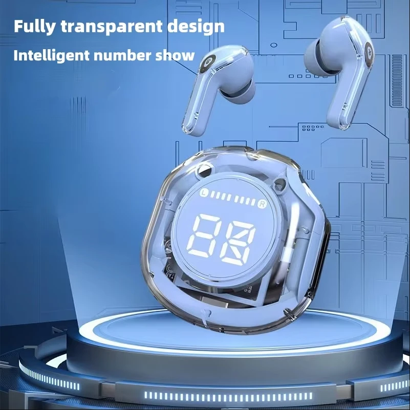 NOVÉ T8 TWS Wireless SDARPORE Bluetooth 5.3 Slúchadlá športových herných náhlavných súprav na zníženie hluku ZAMESTNENIA ZAMESTNENIA BASS TOTUL