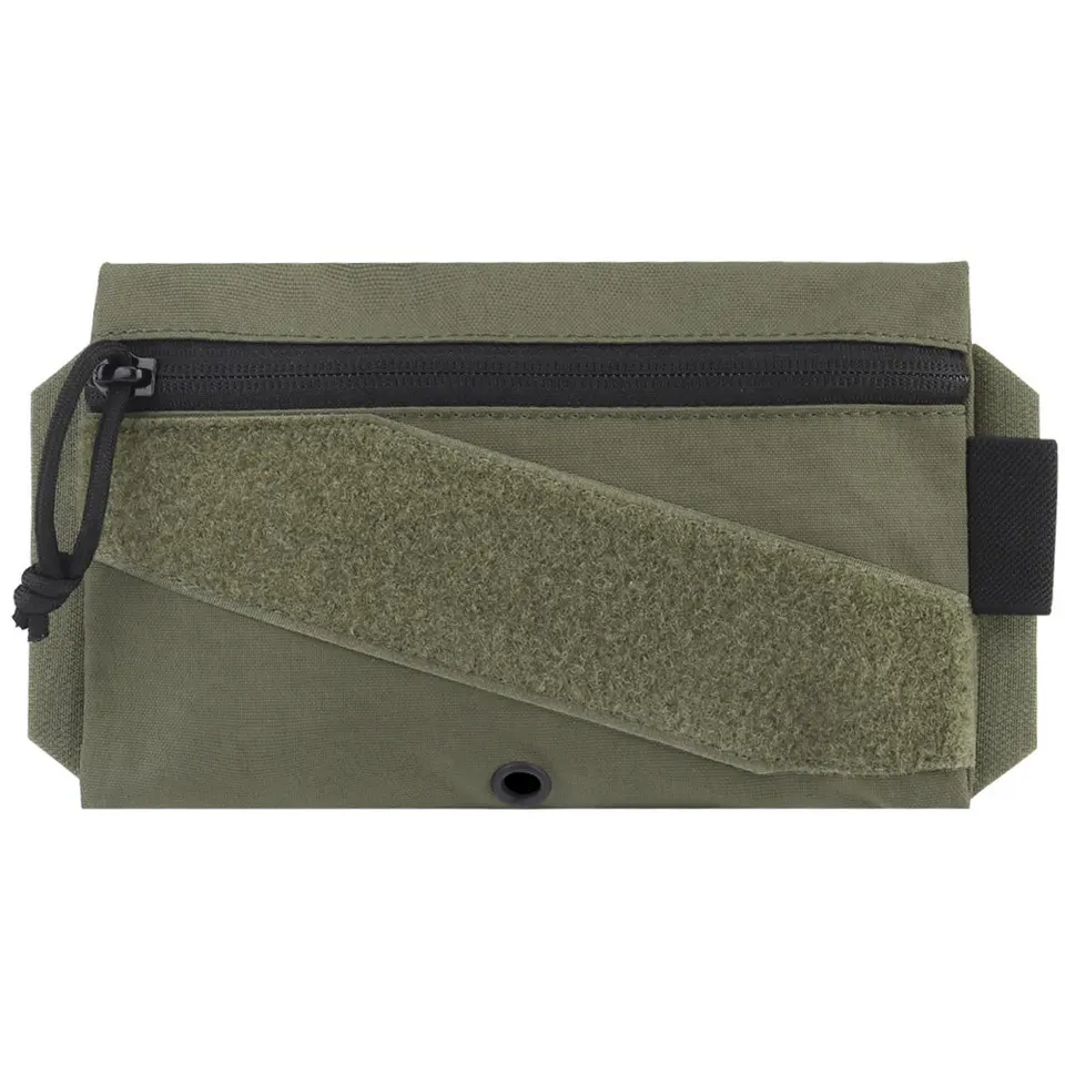 Nové taktické cukrovinky vrecko EDC Storage Bags GP Hoch Hook Loop Panel Elastic Držiteľ Airsoft hrudná súprava Vesta Pripevnená zavesenie