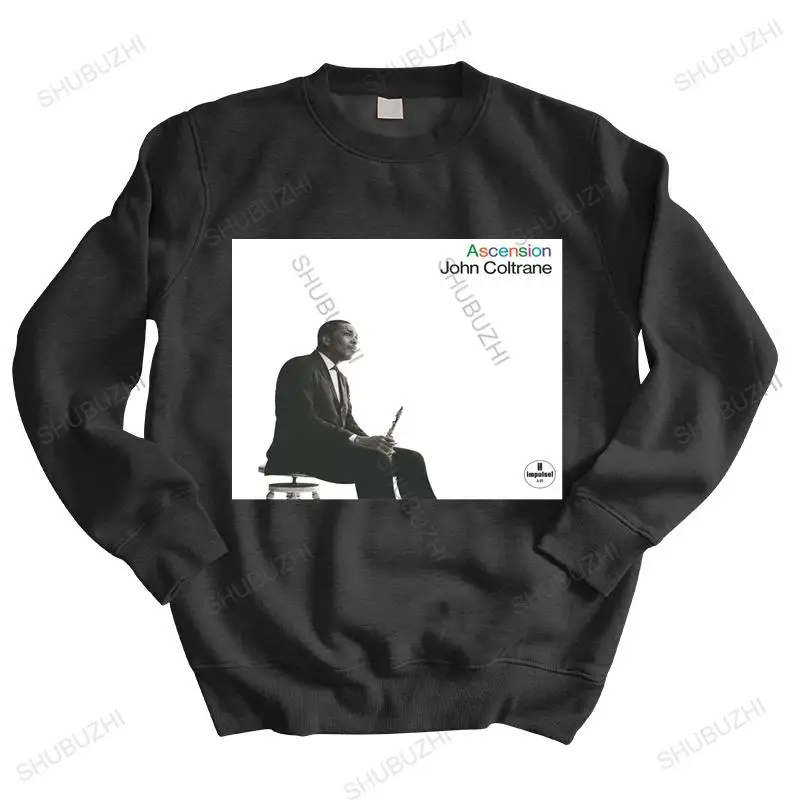 nové teplé mikiny muži mikiny muži streetwear mikina John Coltrane Hoodies Ascension Album Cover Men Cool Sportswear