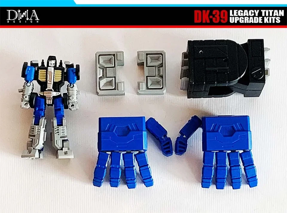 NOVÉ TRANSFORMY Robot Toy DNA DNA DNAH Inovácia súprav DK-39 DK39 pre Leacy Titan Metroplex s bonusom