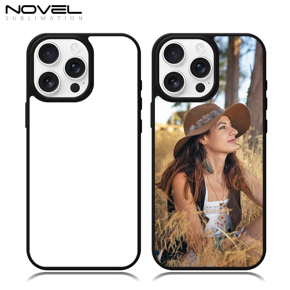 Nové trendy pre magnetické 2D TPU prázdne sublimačné puzdro pre iPhone 16 15 14 13 12 Pro Max