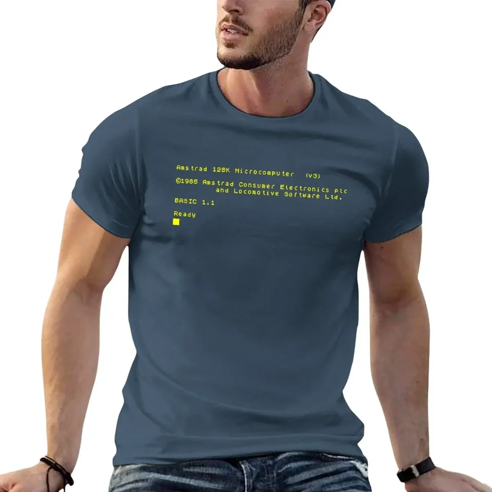 Nové tričko Amstrad CPC letné vrcholy nadrozmerné tričká Men Clothings