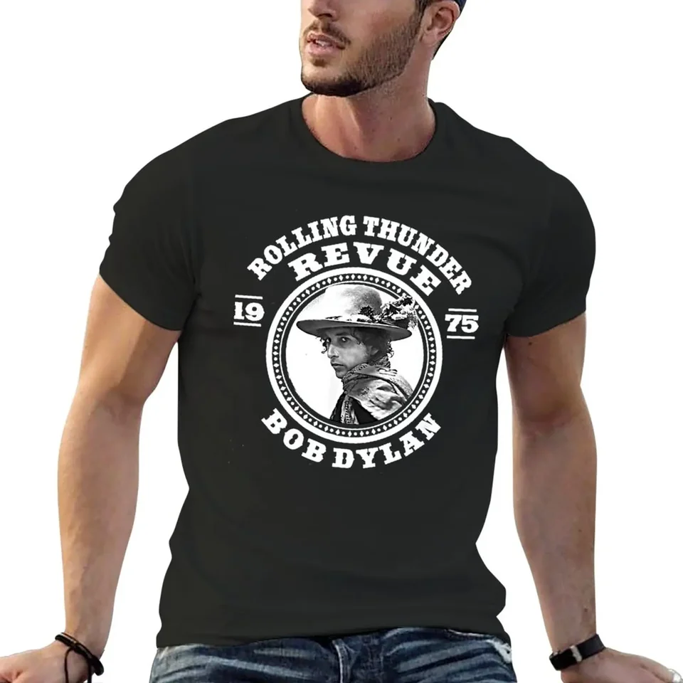 Nové tričko Rolling Thunder 1975 Tričko Kawaii Cloesh Shir Man Graphic Shirs Shirs pre mužov