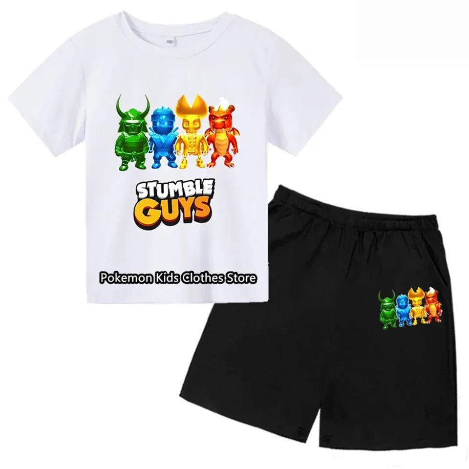 Nové tričko Tshble Guys Set Kids Cute Stitch oblečenie zvukové vtipné dievčatá tričká Karika