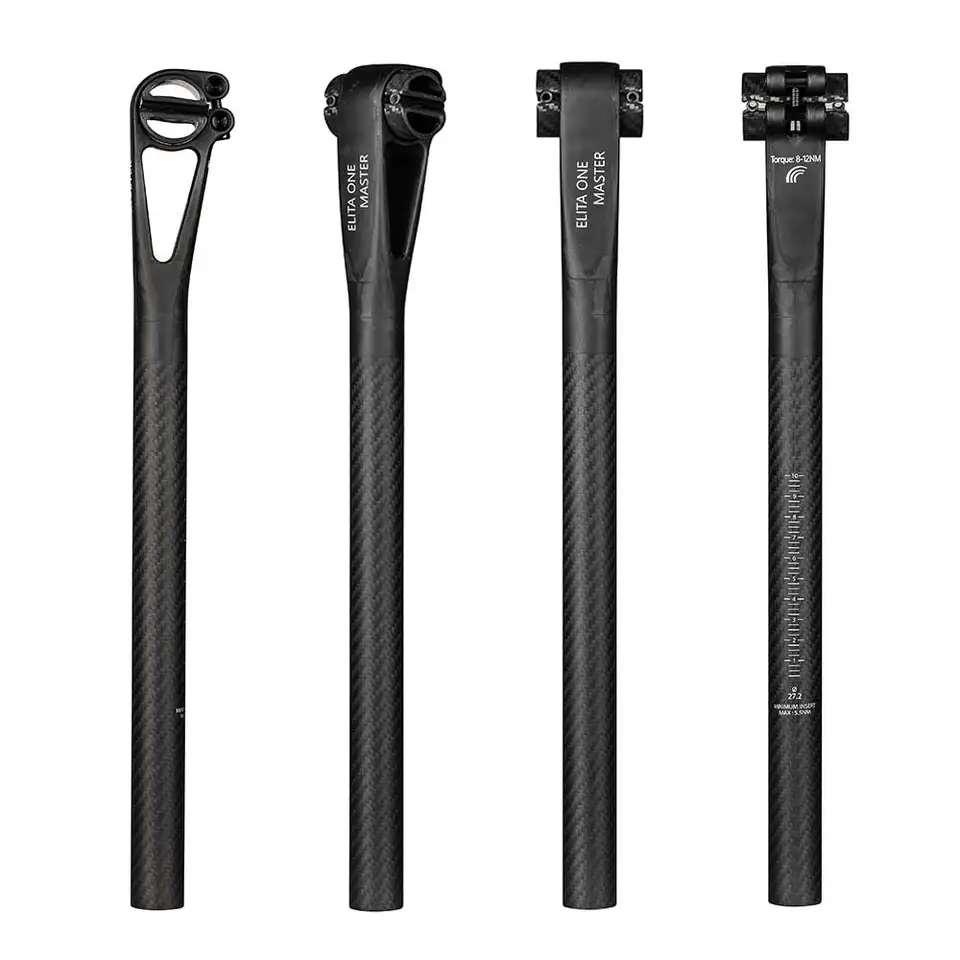 Nové uhlíkové sedadlá Master Series 5 mm kompatibilné 27,2/30,9/31,6 mm pre MTB/Road Bike Lightweight Bicycle Sedadlá sedadiel