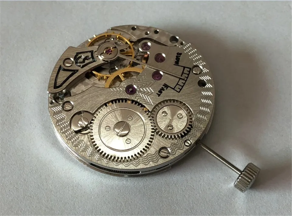 Nové vintage ST3621 Mechanické výmena vinutia rúk pre ETA6498 Manuálne doplnky na náramok s veterným náramkom