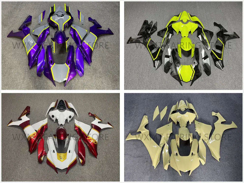 Nové vstrekovanie motocykla ABS Plné kapotážové súprava Fit for YZF R1 2020 2021 2022 2023 YFZ-R1 20 21 23 23
