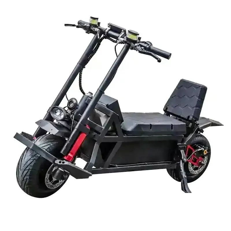 Nové vylepšenia Extreme Bull Hybrid Electric Bike K6 2 Wheel 134V 3,5 kW*2 Dospelý 120 km duálny motor Rýchly elektrický skúter motocykel