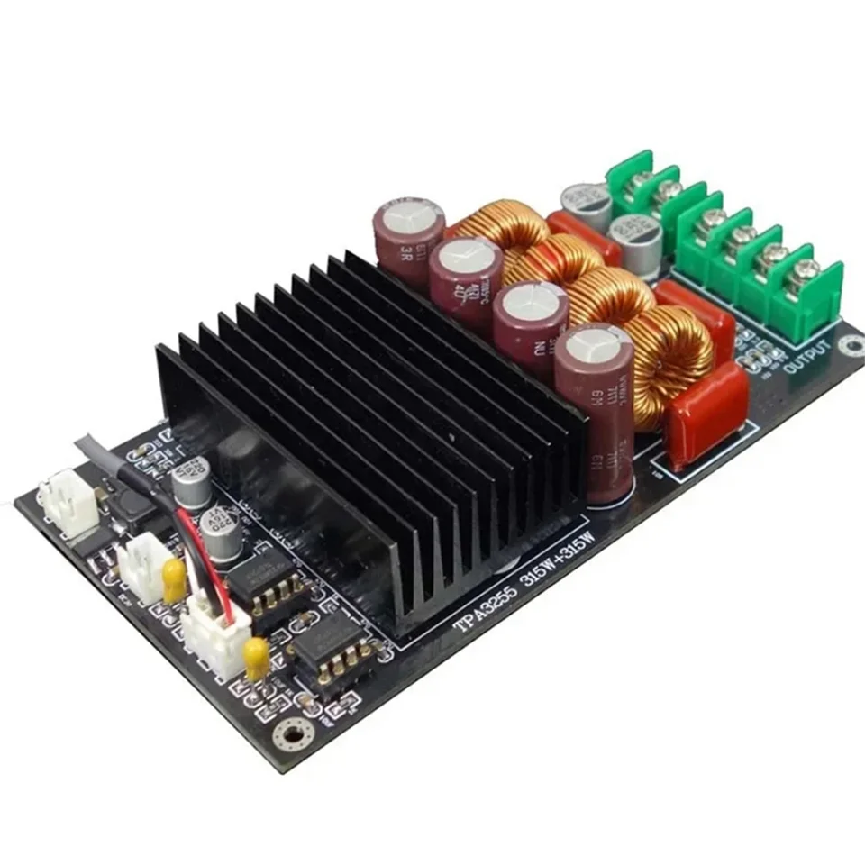 Nové vylepšené TPA3255 SAMP-100 TPA3255 2x300W 600W Stereo Class D HIFI zosilňovacia doska HIFI