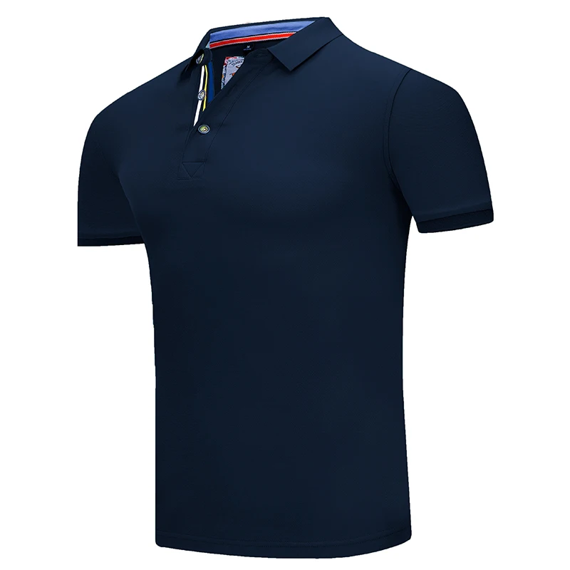 Nové vysoko kvalitné bavlnené muži Polos Tops Tops Rýchle suché tenisové košele s krátkym rukávom Slim Men's/Women Sportswear Badminton tričko