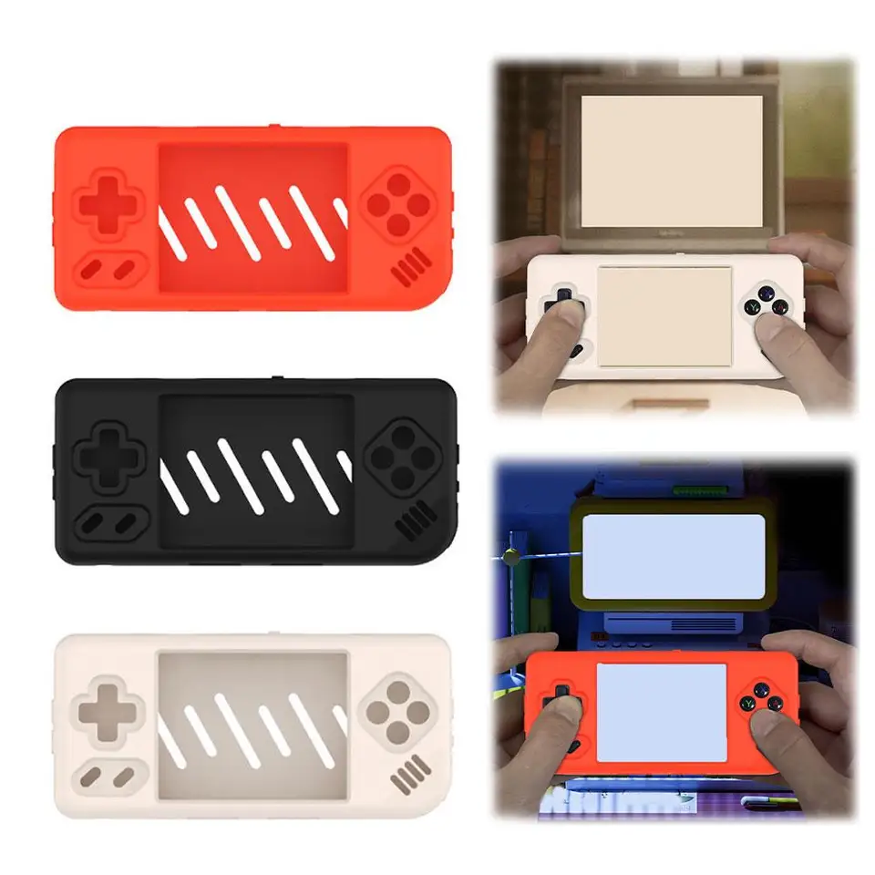 Nové vysoko kvalitné ochranné puzdro na mäkké silikón pre Anbernic RG28XX Game Console Drop-odolný nárazový ochranný kryt ACCE U1O4