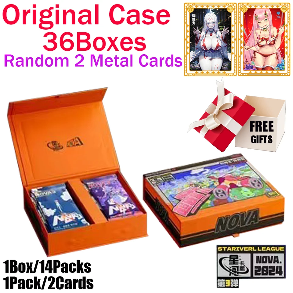 Nové Xinghe Kameng Original One Piece Nova Vol.3 Card Box Luffy Zoro Nami Anime Collection Cards Nové obálky Hračky Hračky