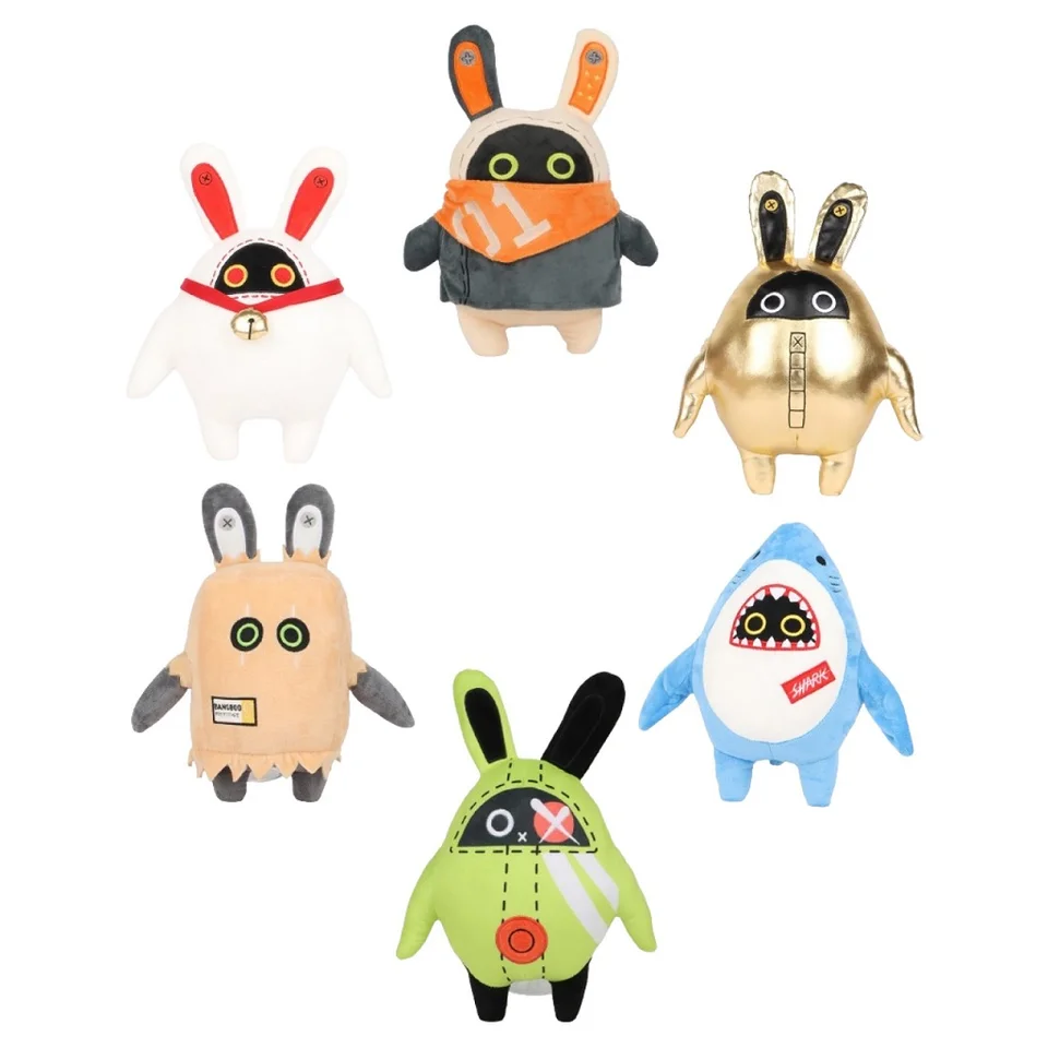 Nové zóna Zenless Zero nula plyšové hračky bangboo plyšové bábiky Rabbit plnené horúce anime herné hračky hračky pre deti narodeniny darčeky Vianoce