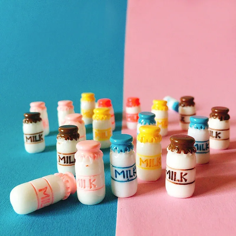 Nové ~ 10ks mliečne fľaša/miniatúry
