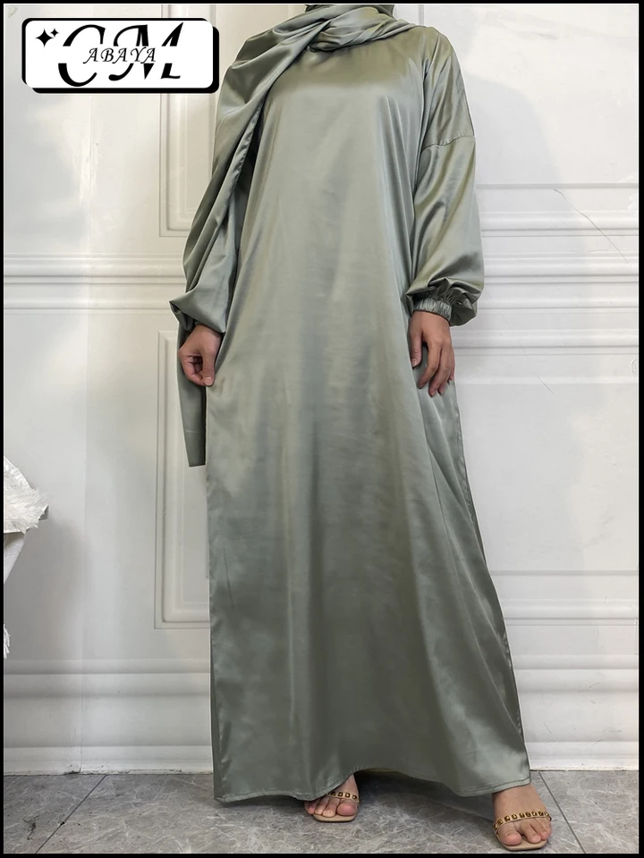 Nové čierne abayas moslimské dlhé šaty s dlhými rukávmi turecký hidžáb abayas závoje večerné šaty arabské formálne šaty ramadan