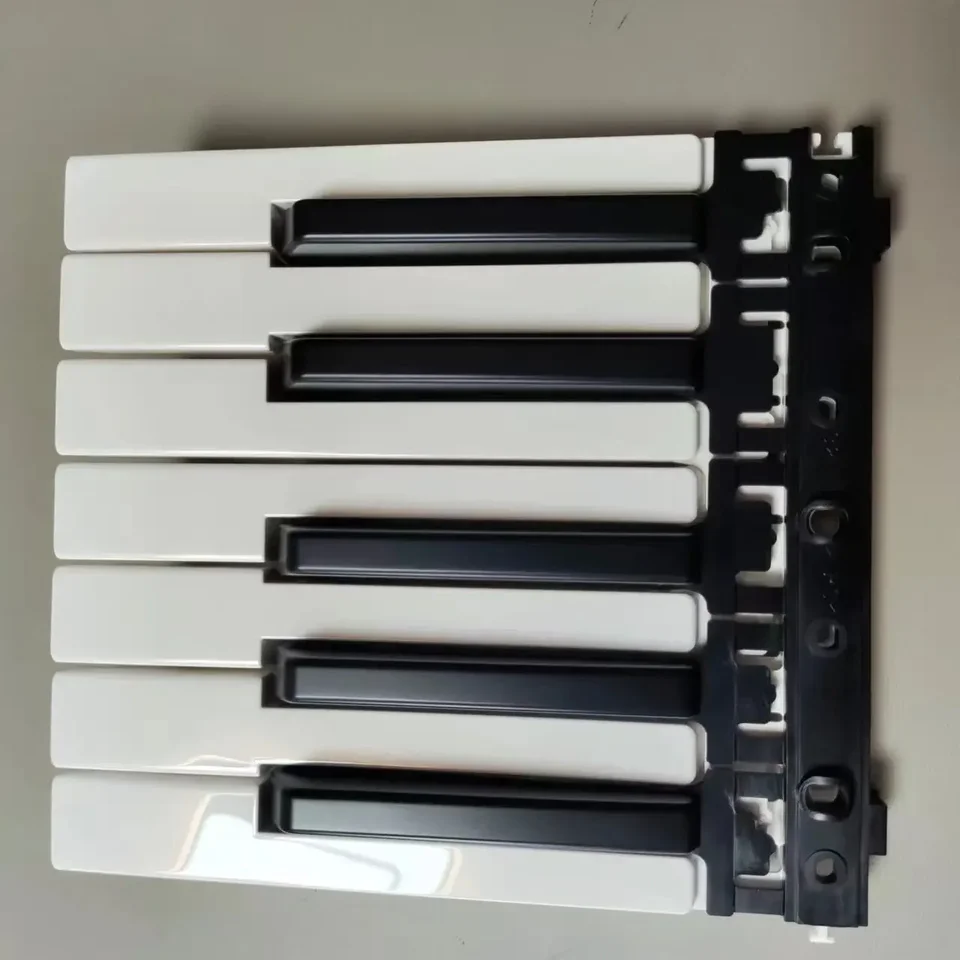 Nové čierne výmenné kľúče na tlačidlo Keyboard pre Yamaha PSR-S550 S650 S500 S670 E423 E433 KB290 280 220 320 155 180