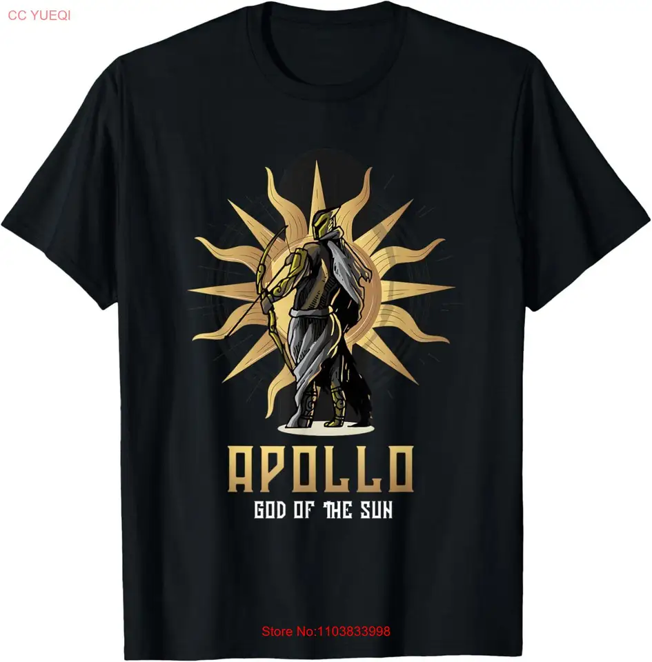 Noví bohovia Olymp alebo Apollo Boh slnečného alebo starovekého gréckeho Boha tričko