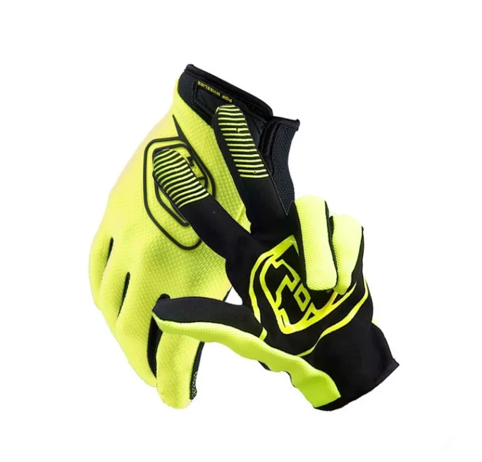 Noví muži Ženy z kopca bicykel Guantes MX motokrosové závodné rukavice športové cyklistické bicykle rukavice MTB BMX DH Mountain Bike Ručičky