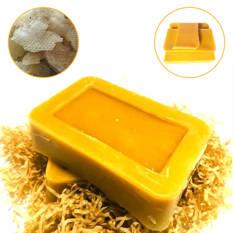 Nový 1 kg čistý včelí vosk prírodný organický vosk na žltý vosk pre kozmetiku výroby sviečok
