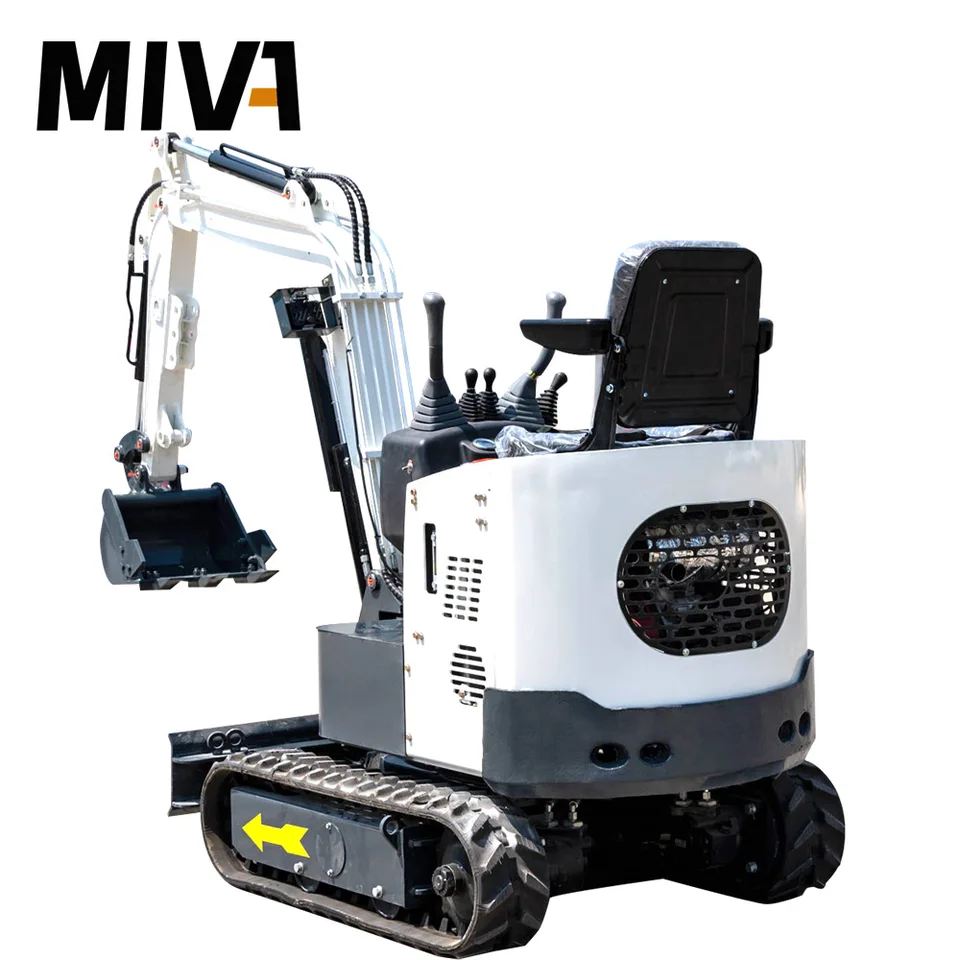 Nový 1 ton mini crawler rýpadlo Auger Small Digger Factory Cena za predaj