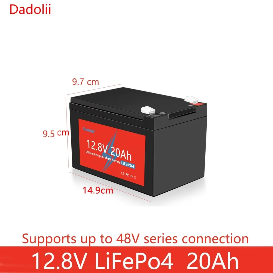 NOVÝ 12 V 20AH LIFEPO4 batéria lítium fosforečnanu 12 V 24 V LIFEPO4 Nabíjateľná batéria pre detské skútre lode Motor bez dane
