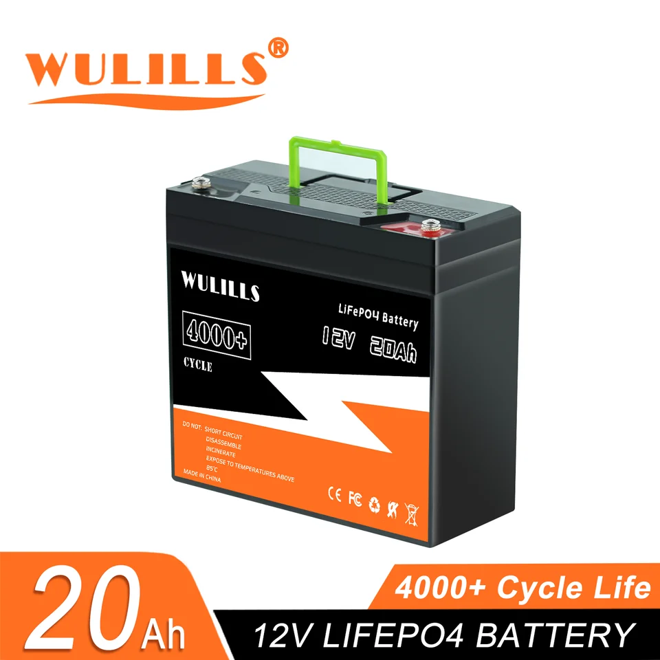 NOVÝ 12 V 20AH LIFEPO4 batéria lítium fosforečnanu 12 V 24 V LIFEPO4 Nabíjateľná batéria pre detské skútre člnové motory bez dane