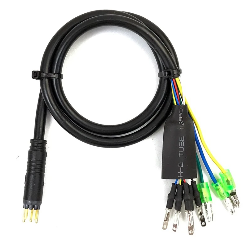 Nový 1ks 60 cm E-bicykel 9pin prevod s predlžovacou káblovou vodou vodotesný konektor pre motory predného zadného kolesa Bafang