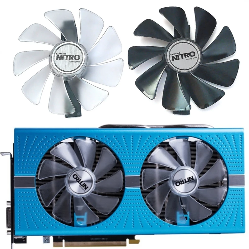 NOVÝ 1SET CF1015H12D FD10015M12D RX 590 580 570 480 470 GPU ventilátor ， pre Sapphire RX 590 580 570 480 470 470
