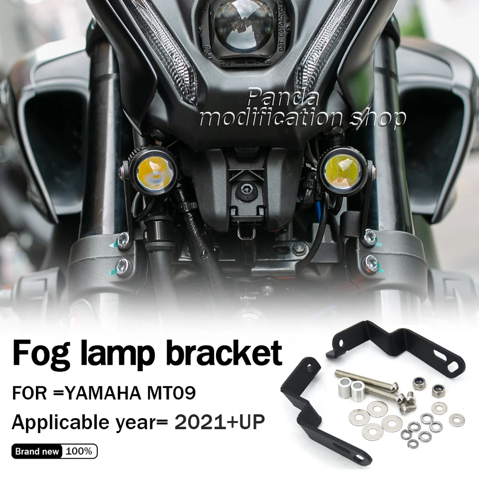 Nový 2021 2022 Hnacie svetlo držiaka pre Yamaha MT 09 SP MT09 MT-09 FZ 09 FZ09 FZ-09 Auxiliary Light Držiak modifie diely modifie