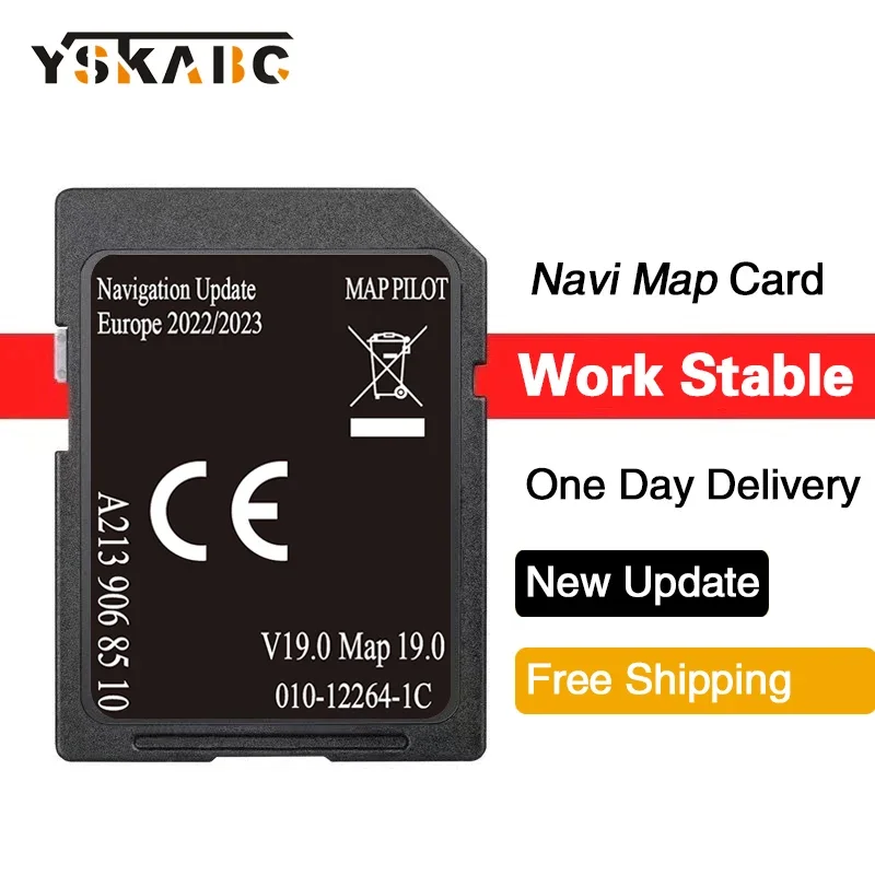 Nový 2022 A213 V19 pre Mercedes GLC CEV X-Class Garmin mapa SAT Nav SD Card A2139068510 NTG5 Plná verzia