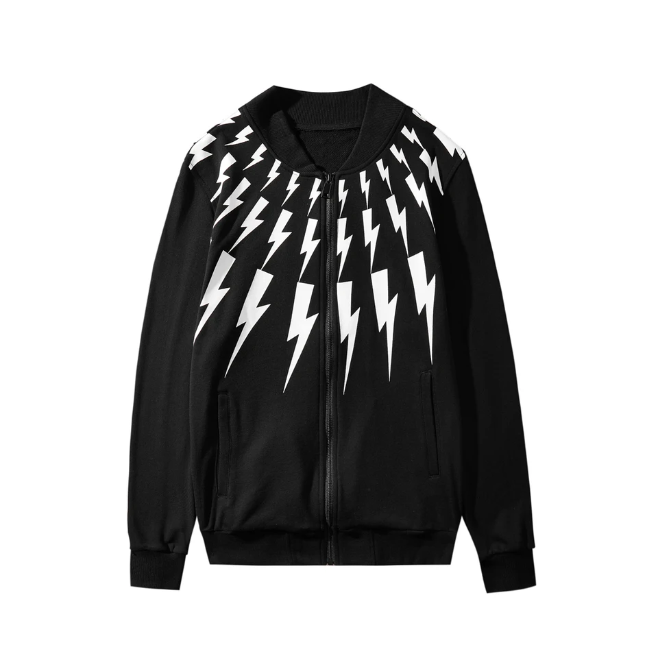 NOVÝ 2023 LUXURY MEN MEN RIB REAVE THINEBOLT NEIL NEIL LILLETING HIGNE PÁR Baseball Coats & Bathets Abstrakt digitálneho plášťa #427