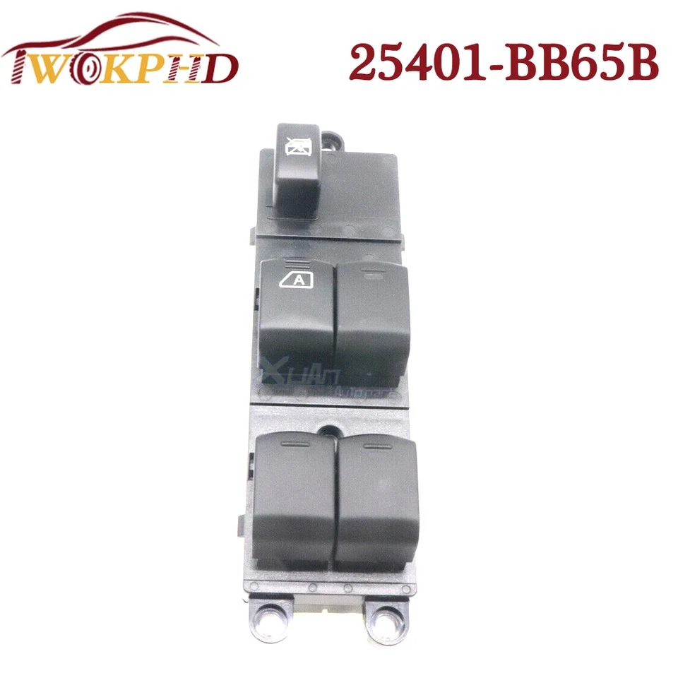NOVÝ 25401-BB65B 25401-JD001 pre NISSAN QASHQAI J10 NAVARA D40 Pathfinder R51 LHD Ovládanie prepínača okna LHD 25401JD001