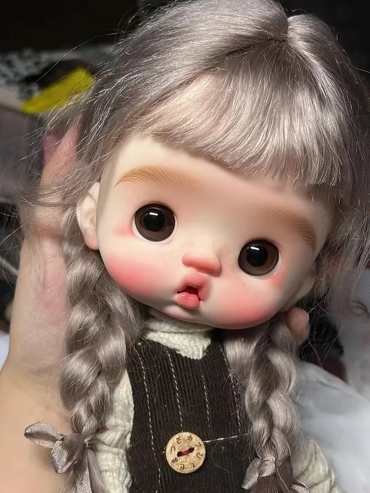 Nový 26,5 cm roztomilý chlapec Bjd Doll Whir 1/6SD Spoločný humanoid humanoid tootový zobák nahá detská živici sladké víno spot makeup prepravu zdarma