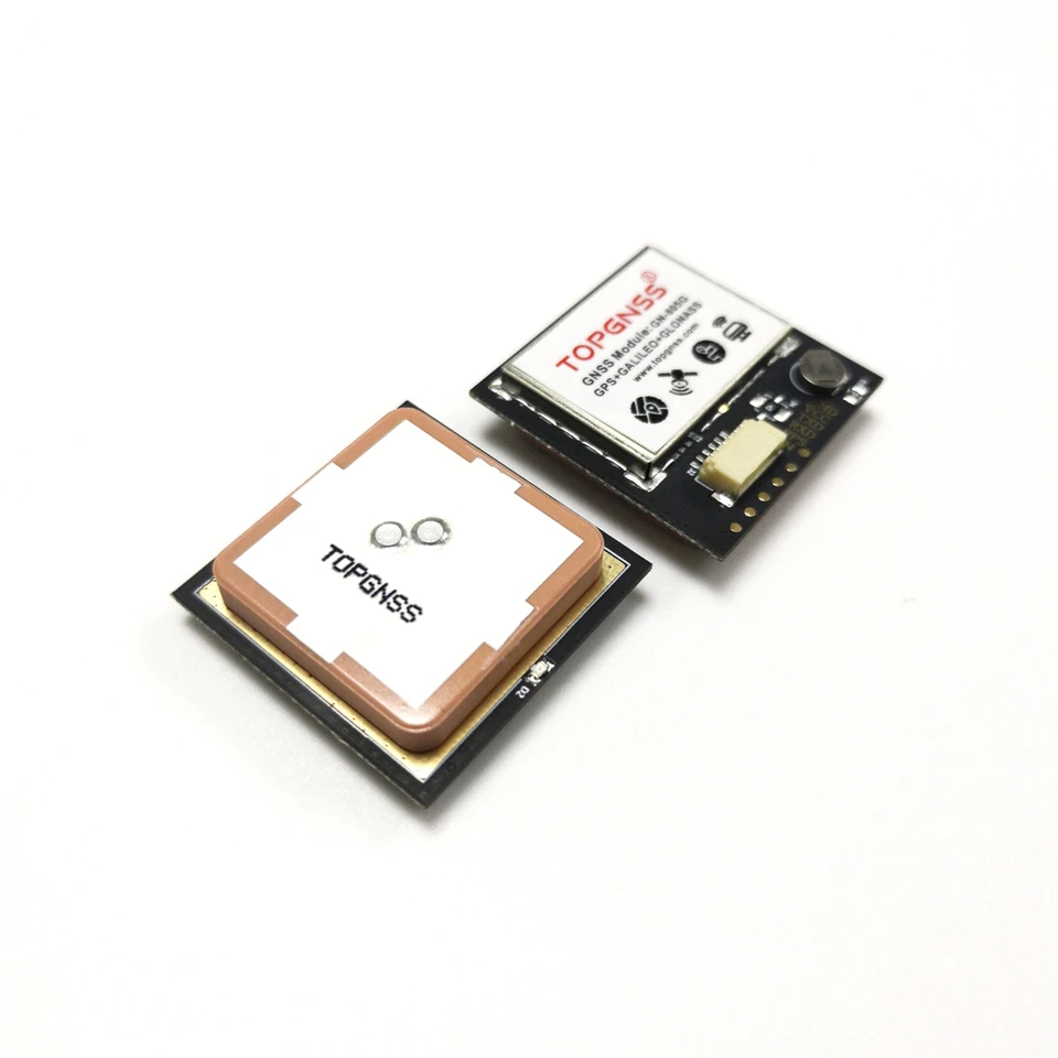 NOVÝ 3,3-5V UART GPS GALILEO GLONASS DUAL MODUL MODULE PRÁCA GN-805G, BUDED FLASH, NMEA0183 TOPGNSS