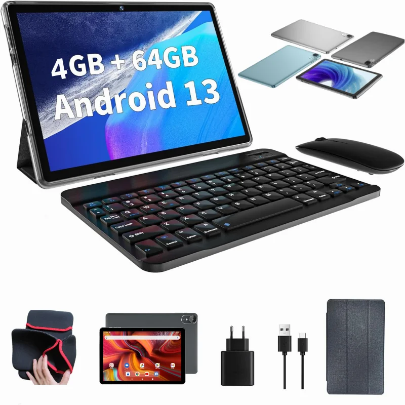 Nový 4 GB RAM 64 GB ROM typu C 10.1 