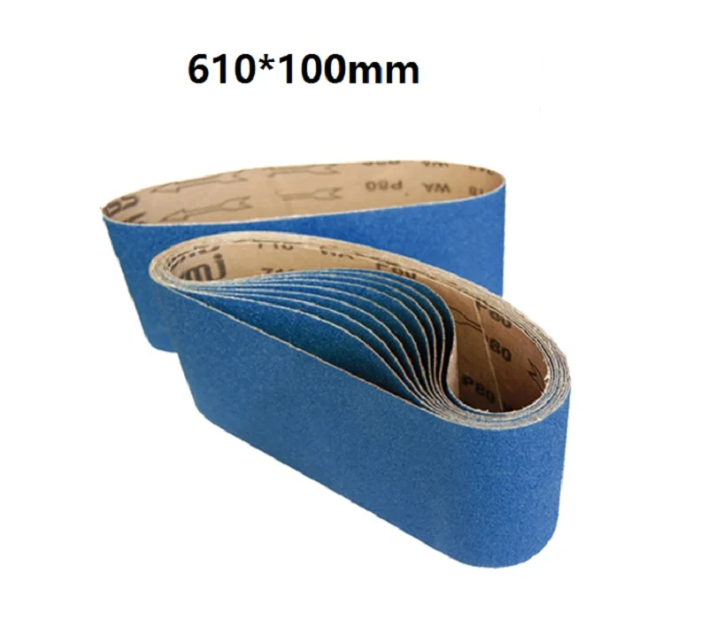 Nový 5ks 610*100 mm zirkónia corundum kalcinátorový pás