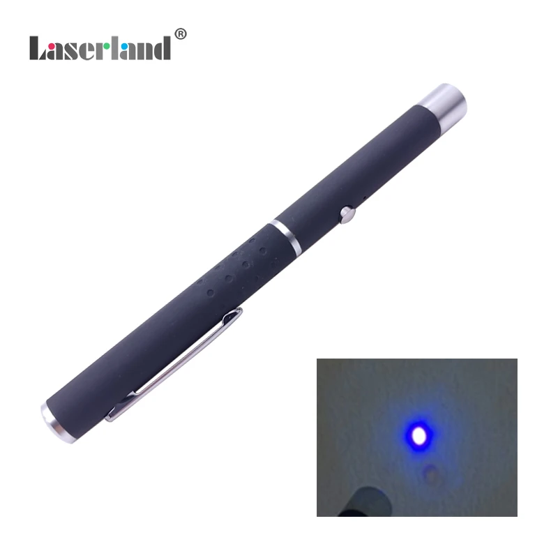 Nový 5MW 445nm 450nm True Blue Ray Prenosný laserový ukazovateľ pera Visible Lazer Point