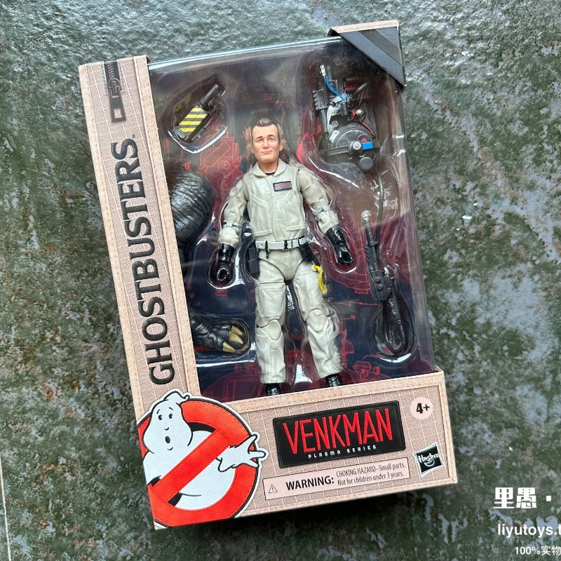 Nový 6 -palcový bodový tovar Originálny Hasbro Ghostbusters Action figure Stantz Venkman Felhunter príslušenstvo anime figúrky hračky darčeky
