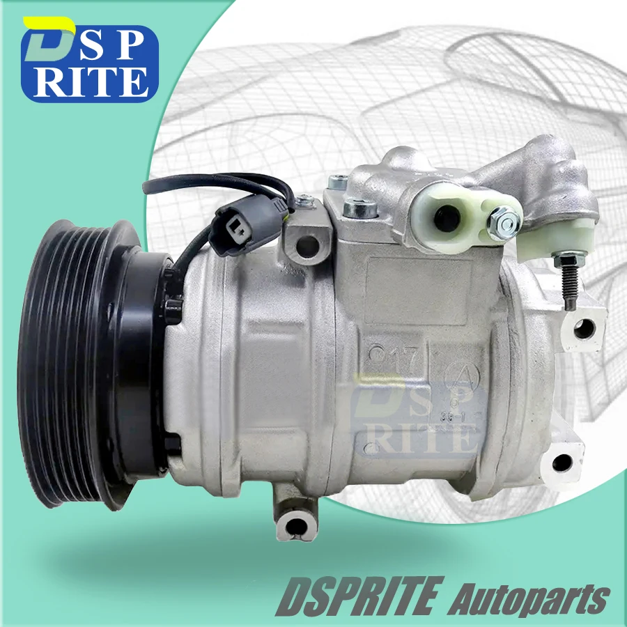 Nový AC kompresor 38810-P8A-A01 pre Honda Accord V6 3,0L Acura CL V6 1997 1998 1999 2000 38810P8AA01 1520946 4710188 4710198