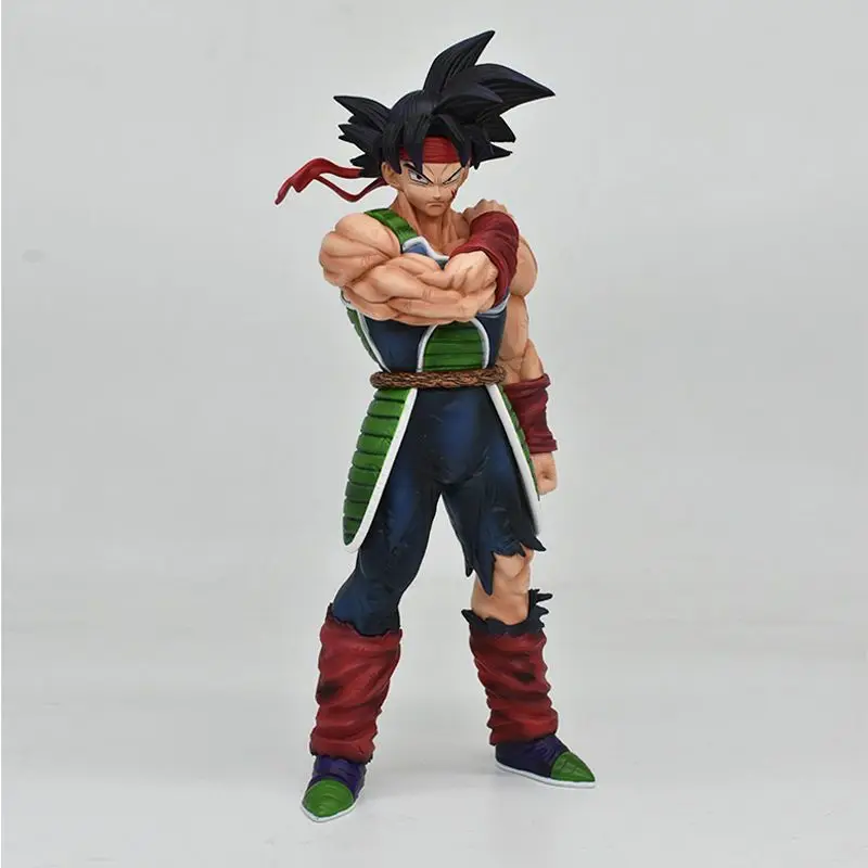 Nový anime Dragon Ball GK akčná figúrka Super Saiyan Figur Model Bardack Space Combat Unit 24 cm Dvojité hlavy Zberateľné hračky