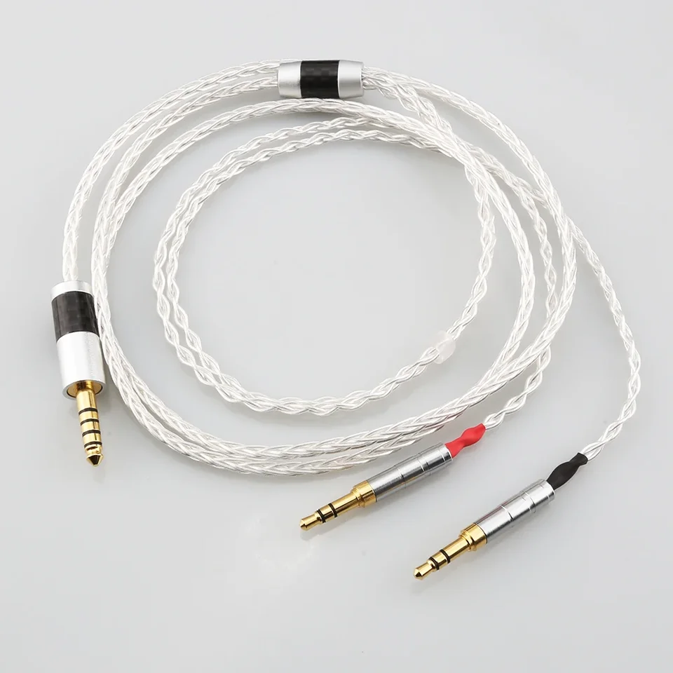 Nový Audiokrast 819AG 4.4 do Sundara Aventho Focal Elegia T1 T5P D7200 MDR-Z7 2,5/3,5/4,4 mm vyvážené káble vyváženia slúchadiel