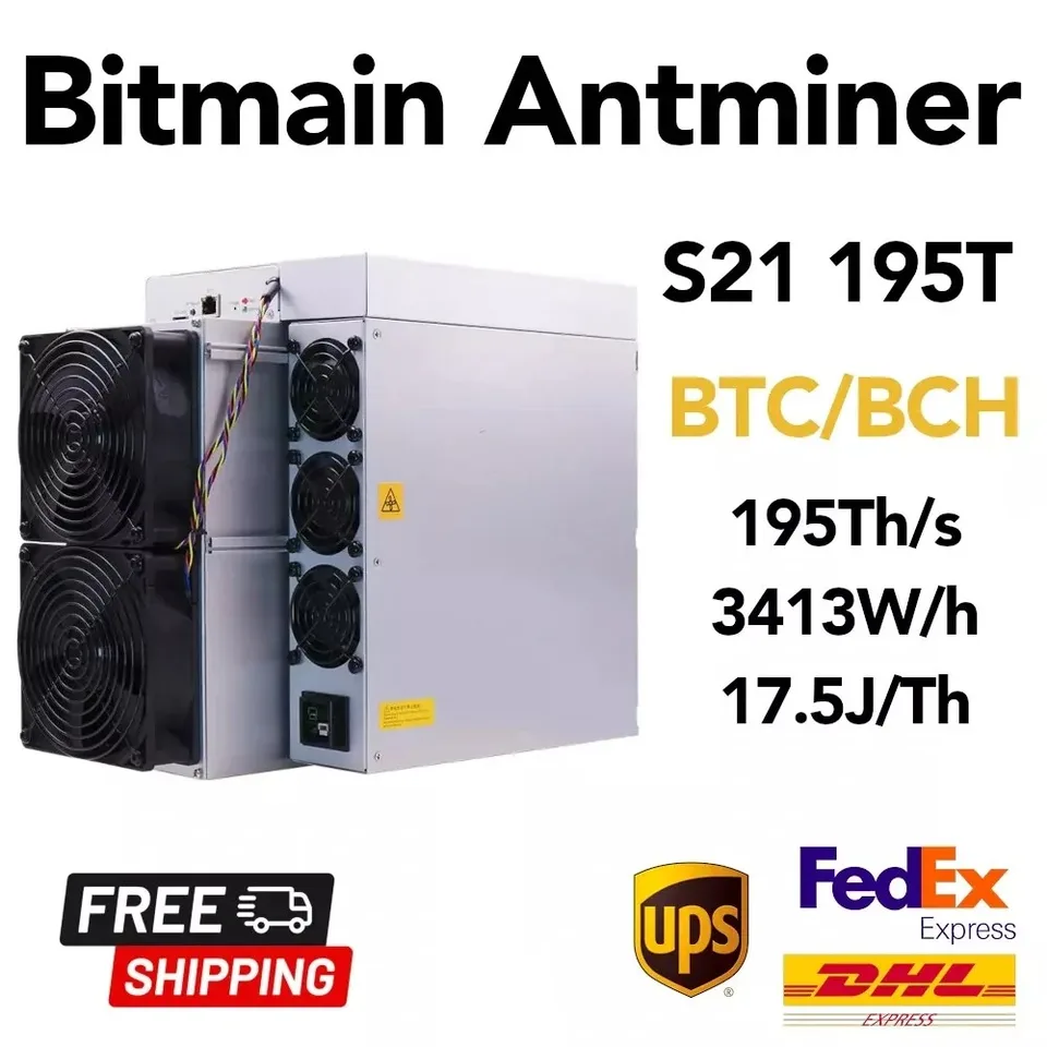 Nový bitmain antminer S21 Pro 234T 3510W Bitcoin BTC ASIC Miner Ready Stock BCH