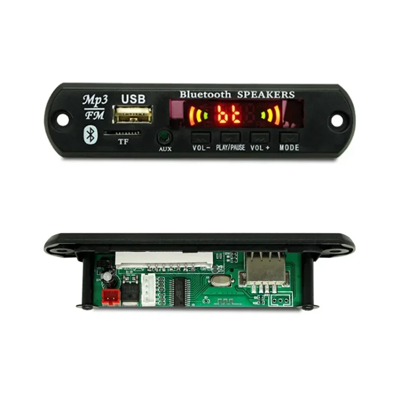 Nový Bluetooth 5.0 MP3 Player Decoder Board FM Radio TF USB 3,5 mm AUX Modul Music Prijímač Car Kit Audio zosilňovacia doska