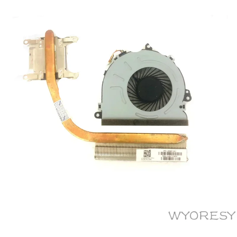 Nový chladiaci chladiaci chladič a ventilátor pre HP 15-DB 15-DA 250 G7 255 G7 L20491-001 L20474-001 L20470-001 L20483-001